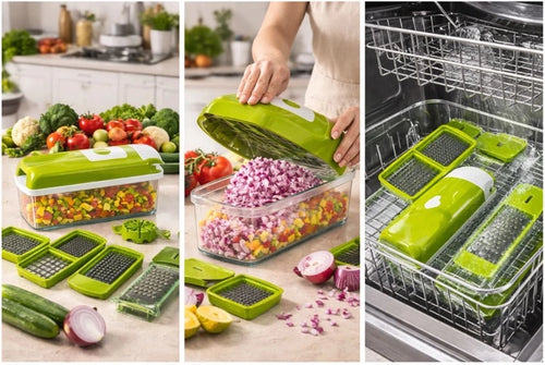 12-in-1 Vegetable Chopper & Slicer | Multi-Functional Kitchen Cutter